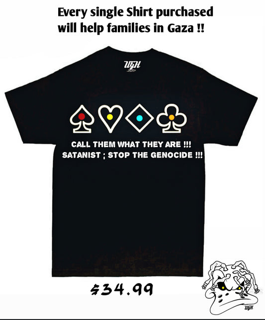 Stop genocide T shirt