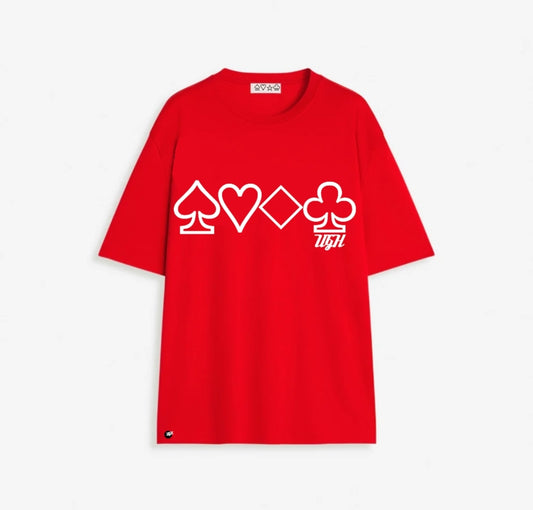 Red Emblem tee