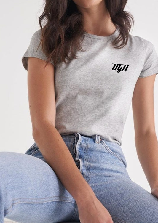 The grey tee for her