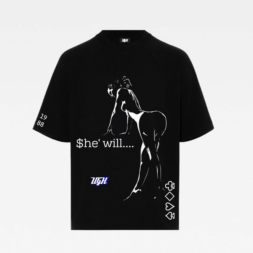 She will tee