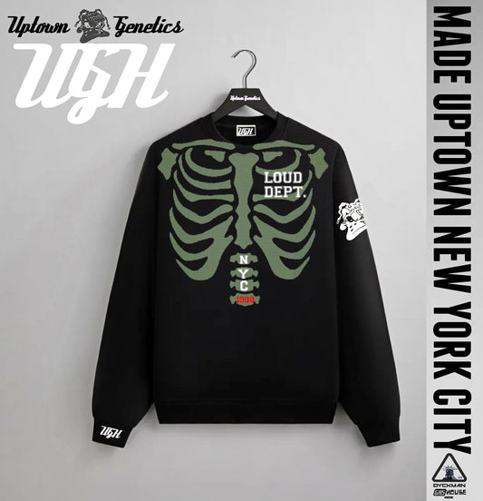 Uptown back bone sweater