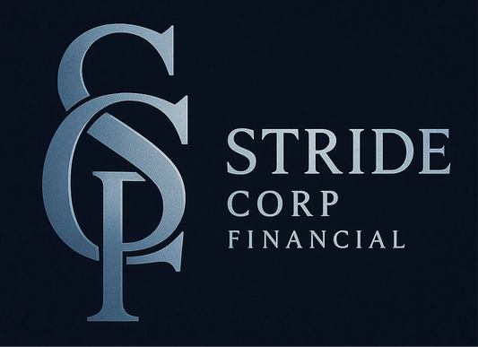 StrideCorp Finacial app and book