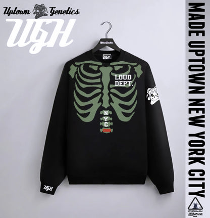 Uptown back bone sweater