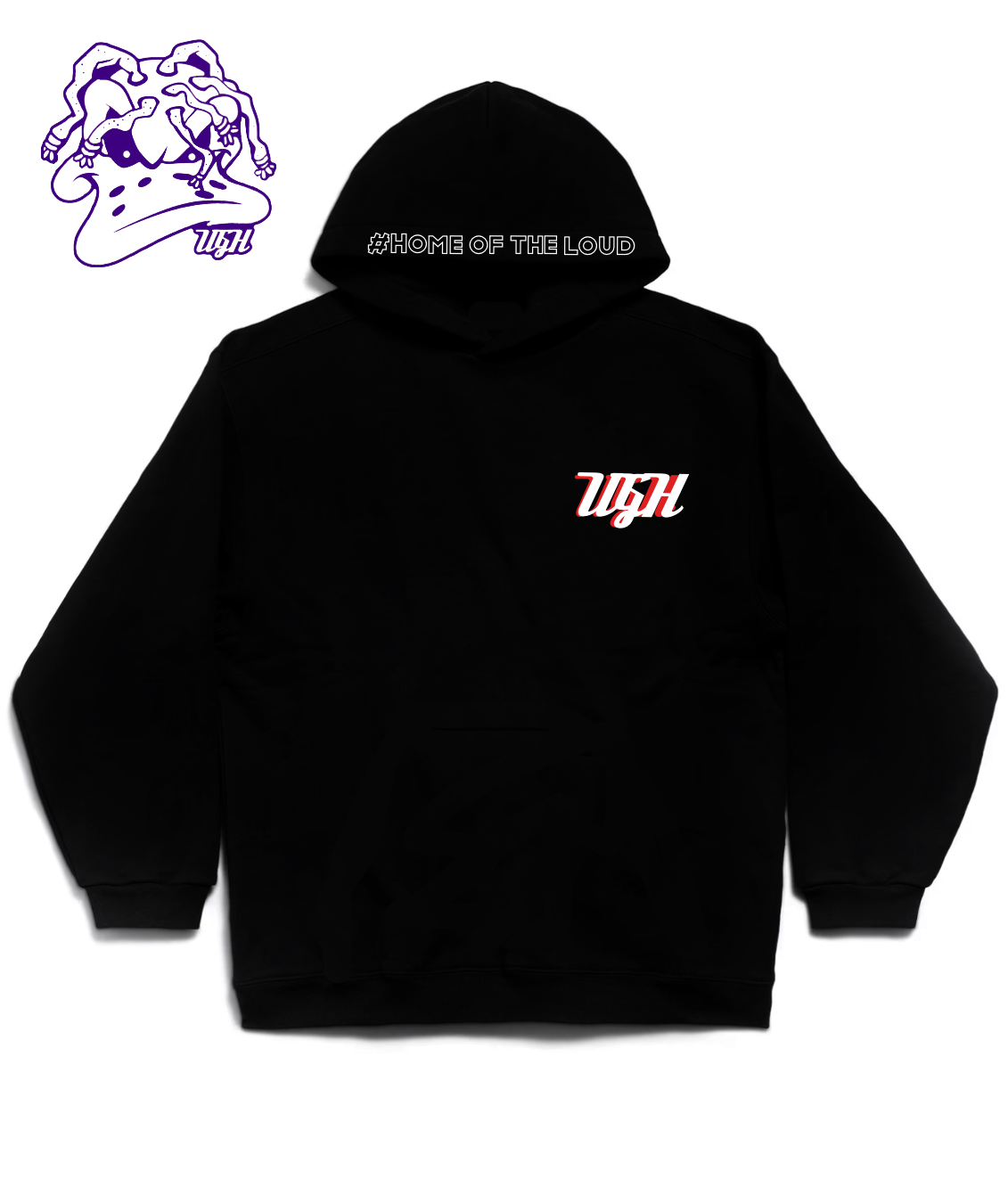 Dual pack emblem hoody