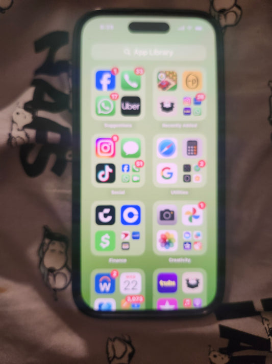 IPhone 15 with tiktok